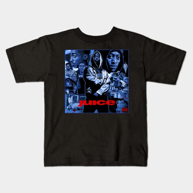 Juice poster Kids T-Shirt by BaileyBrothaz